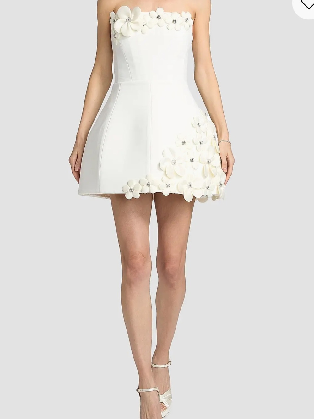 Bronx Banco
Estelle 3D Floral Strapless Minidress - Picture 2 of 8